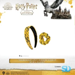 Famesbro Wizarding World Cinereplica: Headband: Hufflepuff Headband Scrunchy Set Of 2 (Classic)