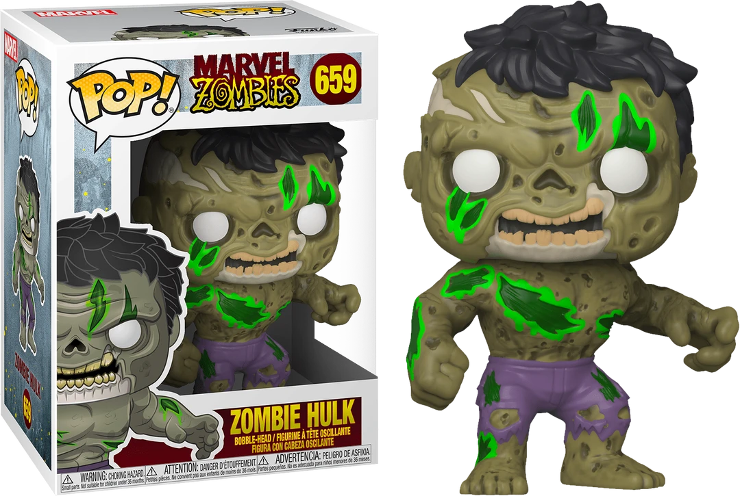 FUNKO Pop! Marvel: Marvel Zombies- Hulk 3 FUNKO Pop! Marvel: Marvel Zombies- Hulk