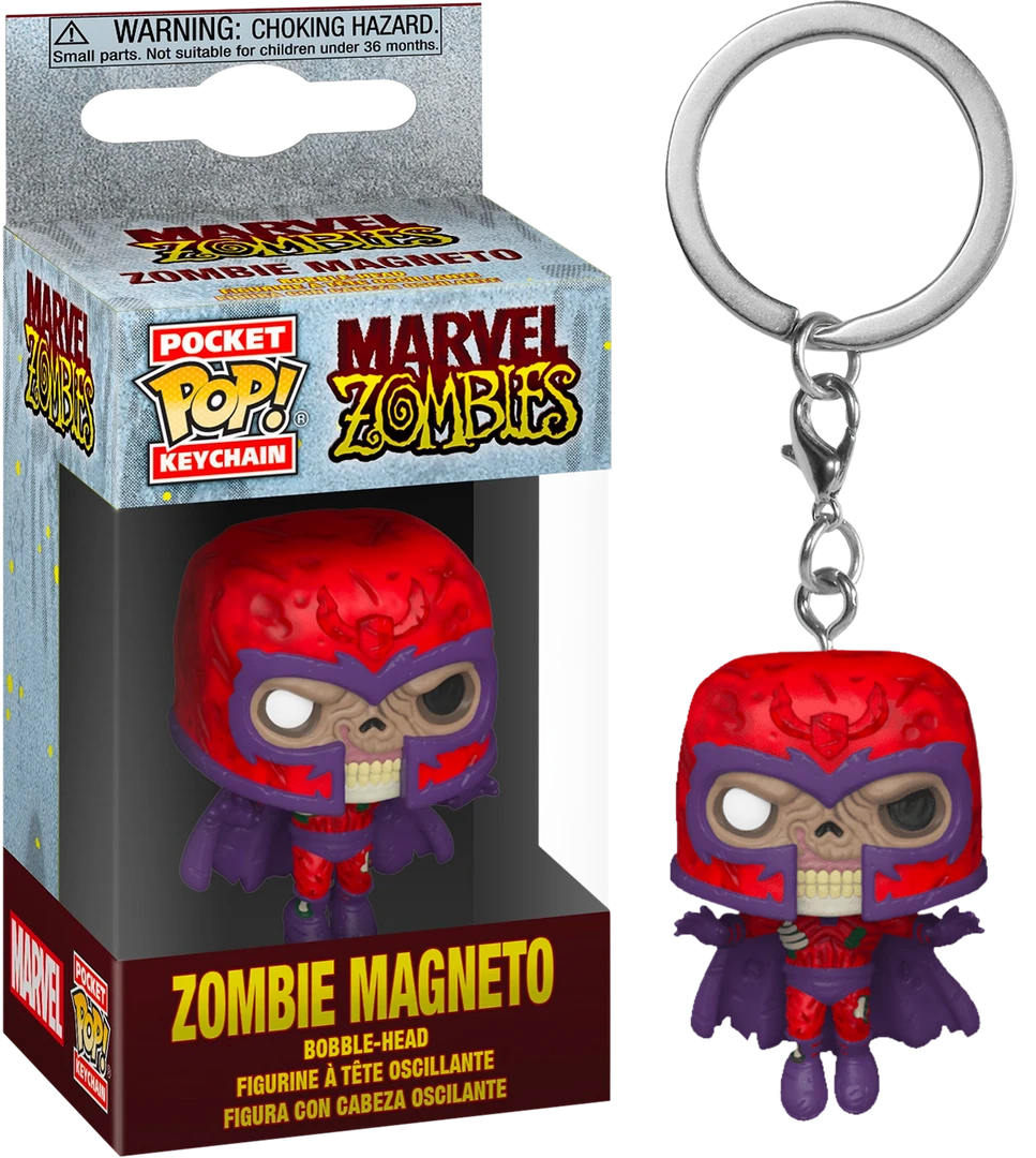 FUNKO Pop! Keychain: Marvel Zombies- Magneto 3 FUNKO Pop! Keychain: Marvel Zombies- Magneto