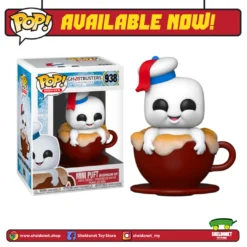 FUNKO Pop! Movies: Ghostbusters: Afterlife - Mini Puft In Cappuccino Cup