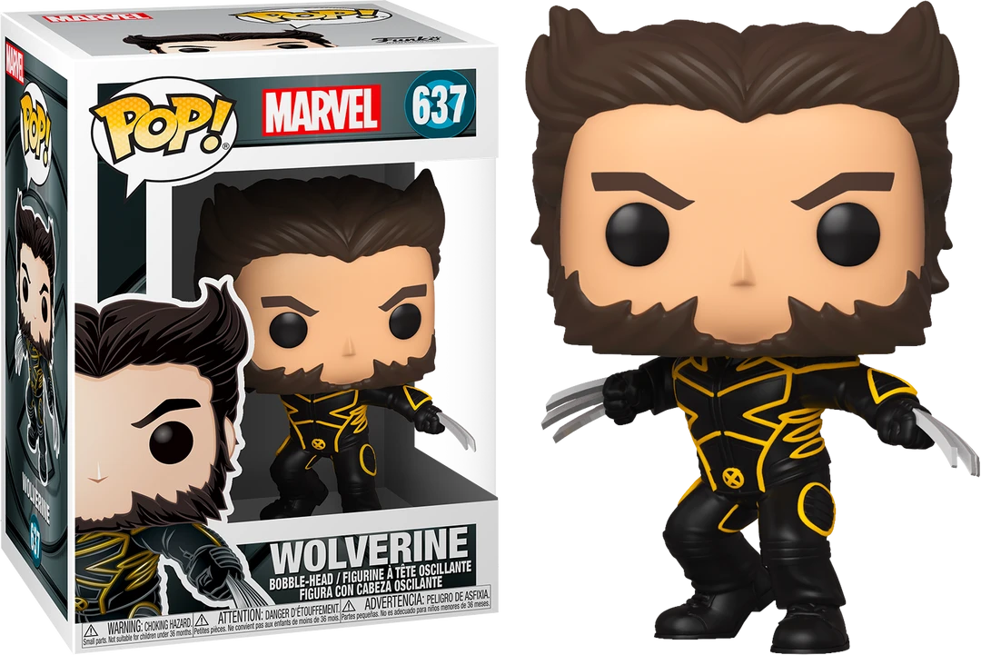 FUNKO Pop! Marvel: X-Men (2000) - Wolverine In Suit 3 FUNKO Pop! Marvel: X-Men (2000) - Wolverine In Suit
