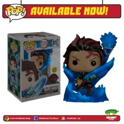 FUNKO [IN-STOCK] Pop! Animation: Demon Slayer - Tanjiro With Dragon [Translucent] (Glow In The Dark) [Exclusive]