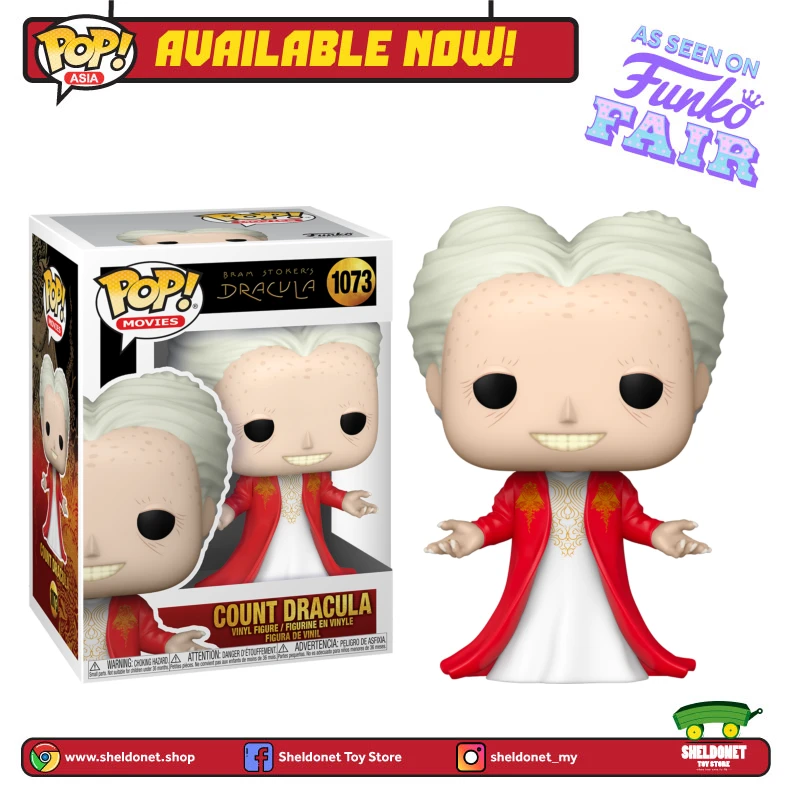 FUNKO Pop! Movies: Bram Stoker's Dracula - Dracula 3 FUNKO Pop! Movies: Bram Stoker's Dracula - Dracula