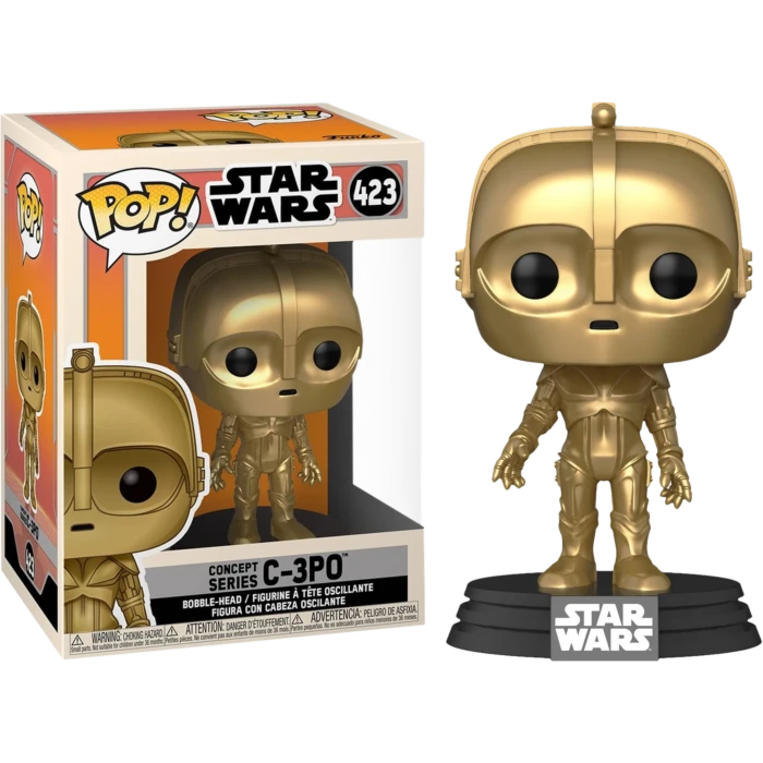 FUNKO POP! VINYL Pop! Star Wars: Concept Series - C-3PO (Ralph McQuarrie Collection) 3 FUNKO POP! VINYL Pop! Star Wars: Concept Series - C-3PO (Ralph McQuarrie Collection)