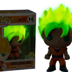 FUNKO Pop! Animation: Dragonball Z - SS Goku (Glow In The Dark) [Exclusive]