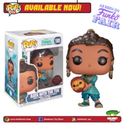 FUNKO Pop! Disney: Raya And The Last Dragon - Raya With Tuk Tuk (Exclusive)