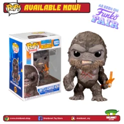 FUNKO [IN-STOCK] Pop! Movies: Godzilla VS Kong - Battle Scarred Kong