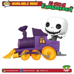 FUNKO [IN-STOCK] Pop! Trains: Nightmare Before Christmas - Jack Skellington In Train Engine