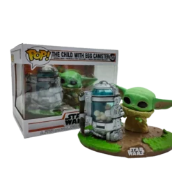 FUNKO Pop! Deluxe: Star Wars: The Mandalorian - Child With Egg Canister
