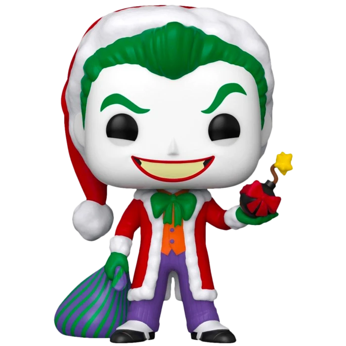 FUNKO Pop! Heroes: DC Holiday - Santa Joker 3 FUNKO Pop! Heroes: DC Holiday - Santa Joker