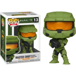 FUNKO Pop! Games: Halo Infinite - Master Chief With MA40 Assault Rifle