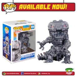FUNKO [IN-STOCK] Pop! Movies: Godzilla VS Kong - Mechagodzilla [Metallic]