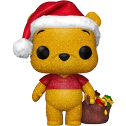FUNKO Pop! Disney: Holiday - Winnie The Pooh (Diamond Glitter) [Exclusive]