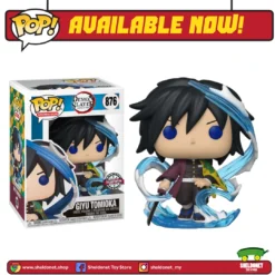 FUNKO [IN-STOCK] Pop! Animation: Demon Slayer - Giyu Tomioka Water Breathing [Exclusive]