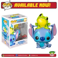 FUNKO [IN-STOCK] Pop! Disney: Lilo & Stitch - Stitch With Frog [Exclusive]
