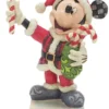Enesco: Disney Traditions: Mickey Mouse With Candy Cane 1 Enesco: Disney Traditions: Mickey Mouse With Candy Cane
