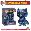 FUNKO Pop! Heroes (Artist Series): DC Comics - Batman (Blue & Black) With Choice Of Pop! Protector (Exclusive)