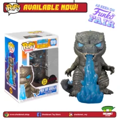 FUNKO [IN-STOCK] Pop! Movies: Godzilla VS Kong - Godzilla (Heat Ray) (Glow In The Dark) [Exclusive]