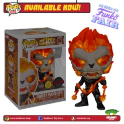 FUNKO [IN-STOCK] Pop! Marvel: Infinity Warps - Ghost Panther (Glow In The Dark) [Exclusive]