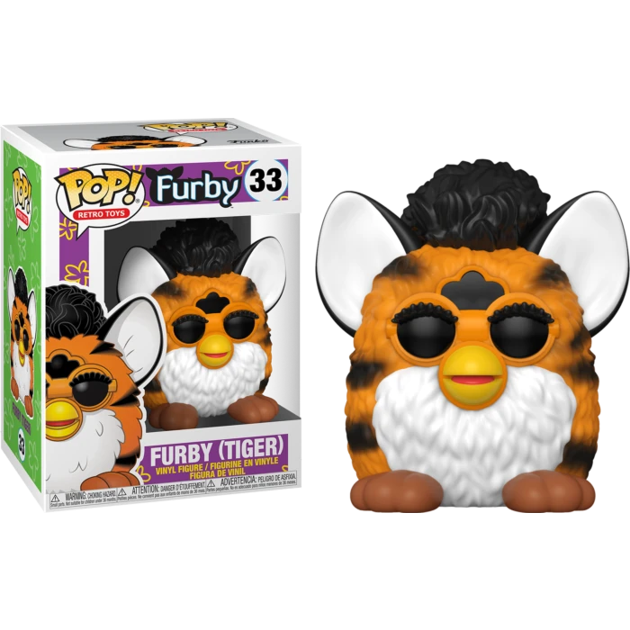 FUNKO Pop! Retro Toys: Hasbro - Tiger Furby 3 FUNKO Pop! Retro Toys: Hasbro - Tiger Furby