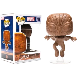 FUNKO Pop! Marvel: Marvel - Spider-Man (Wood Deco) [Exclusive]