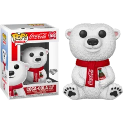 FUNKO Pop! Ad Icons: Coca Cola - Polar Bear (Diamond Glitter) [Exclusive]