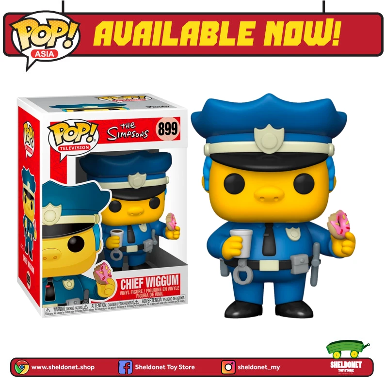 FUNKO Pop! TV: The Simpsons - Chief Wiggum 3 FUNKO Pop! TV: The Simpsons - Chief Wiggum