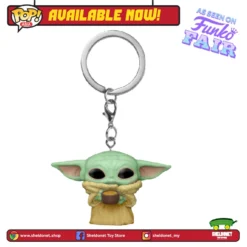 FUNKO [IN-STOCK] Pocket Pop! Keychain: The Mandalorian - The Child (Baby Yoda) With Cup
