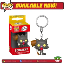 FUNKO Pocket Pop! : The Simpsons - Scratchy Pocket POP! Keychain