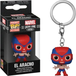 FUNKO Pocket Pop! Keychain: Marvel Luchadores - Spider-Man