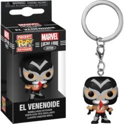 FUNKO Pocket Pop! Keychain: Marvel Luchadores - Venom
