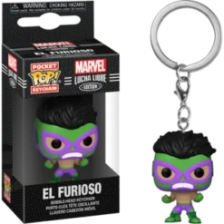 FUNKO Pocket Pop! Keychain: Marvel Luchadores - Hulk