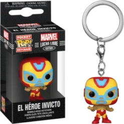 FUNKO Pocket Pop! Keychain: Marvel Luchadores - Iron Man