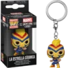 FUNKO Pocket Pop! Keychain: Marvel Luchadores - Captain Marvel 1 FUNKO Pocket Pop! Keychain: Marvel Luchadores - Captain Marvel