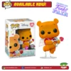 FUNKO [IN-STOCK] Pop! Disney: Winnie The Pooh - Valentine's Winnie (Flocked) [Exclusive]