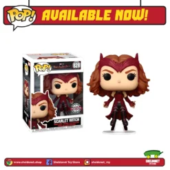 FUNKO [IN-STOCK] Pop! Marvel: Wandavision - Scarlet Witch Flying [Exclusive]