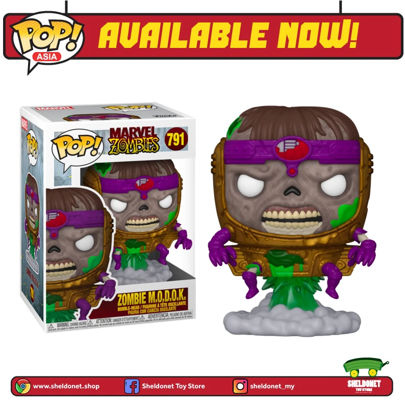 FUNKO Pop! Marvel: Marvel Zombies - M.O.D.O.K 3 FUNKO Pop! Marvel: Marvel Zombies - M.O.D.O.K