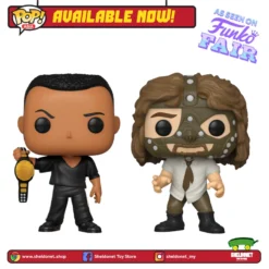 FUNKO Pop! WWE - The Rock Vs. Mankind (2-Pack) [Metallic] [Exclusive]