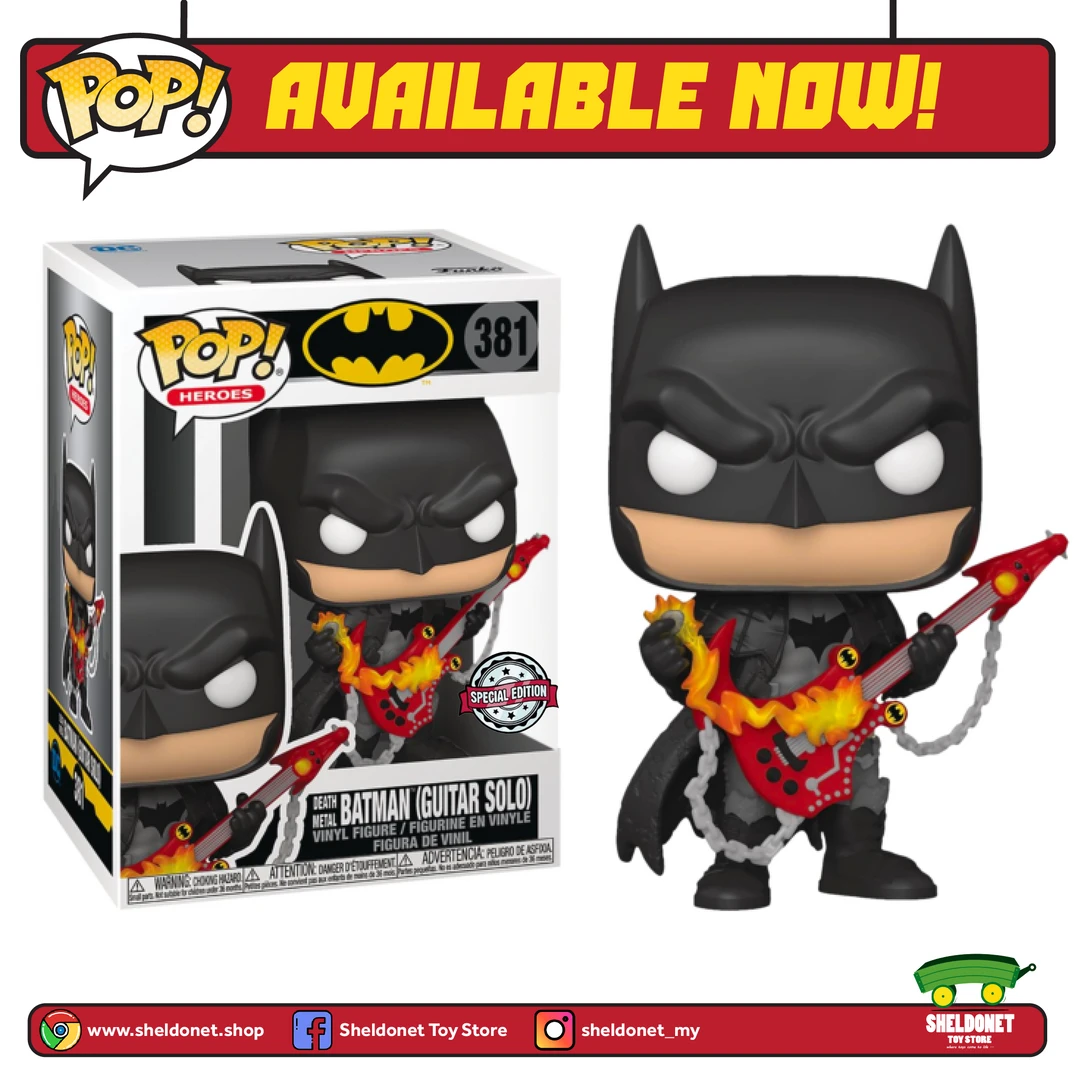 FUNKO Pop! Heroes: Dark Nights - Death Metal Batman (Exclusive) 3 FUNKO Pop! Heroes: Dark Nights - Death Metal Batman (Exclusive)