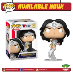 FUNKO Pop! Heroes: Wonder Woman 80th Anniversary - Wonder Woman (White Lantern)