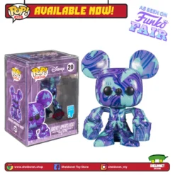 FUNKO Pop! Disney (Artist Series): Mickey Mouse - Apprentice Mickey With Choice Of Pop! Protector (Exclusive)