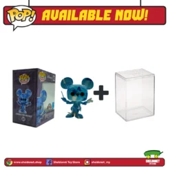 FUNKO Pop! Disney (Artist Series): Mickey Mouse - Conductor Mickey With Choice Of Pop! Protector (Exclusive)