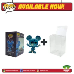 FUNKO Pop! Disney (Artist Series): Mickey Mouse - Conductor Mickey With Choice Of Pop! Protector (Exclusive)