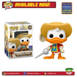 FUNKO [IN-STOCK] Pop! Disney: The Three Musketeers - Donald Duck [Wondrous Convention Exclusive 2021]