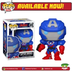 FUNKO [IN-STOCK] Pop! Marvel: Marvel Mech - Captain America