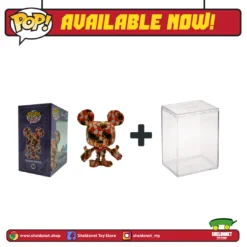 FUNKO Pop! Disney (Artist Series): Mickey Mouse - Mickey Mouse Trains (Prime Day 2021) With Choice Of Pop! Protector (Exclusive)