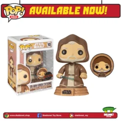 FUNKO Pop! Star Wars: Across The Galaxy - Obi-Wan Kenobi Tatooine With Enamel Pin (Exclusive)