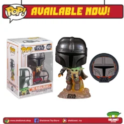 FUNKO Pop! Star Wars: Across The Galaxy - The Mandalorian With Pin [Exclusive]