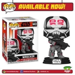 FUNKO [IN-STOCK] Pop! Star Wars: The Bad Batch - Wrecker