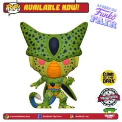 FUNKO [IN-STOCK] Pop! Animation: Dragonball Z - Cell First Form (Glow In The Dark) [Exclusive]